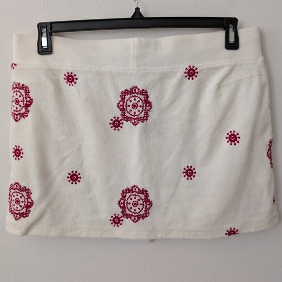 Vintage Juicy Couture Embroidered Terry Mini Skirt - Picture 7 of 16